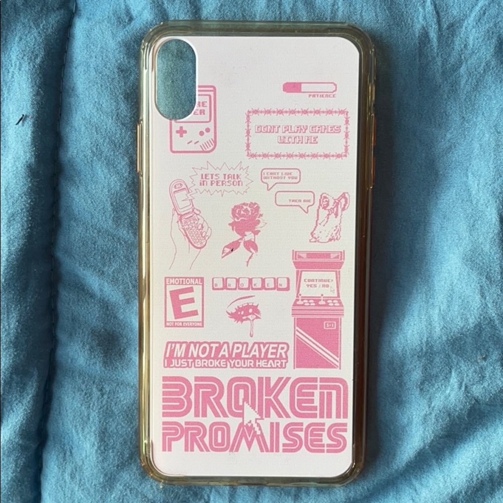 Broken Promises iPhone XS Max Case
